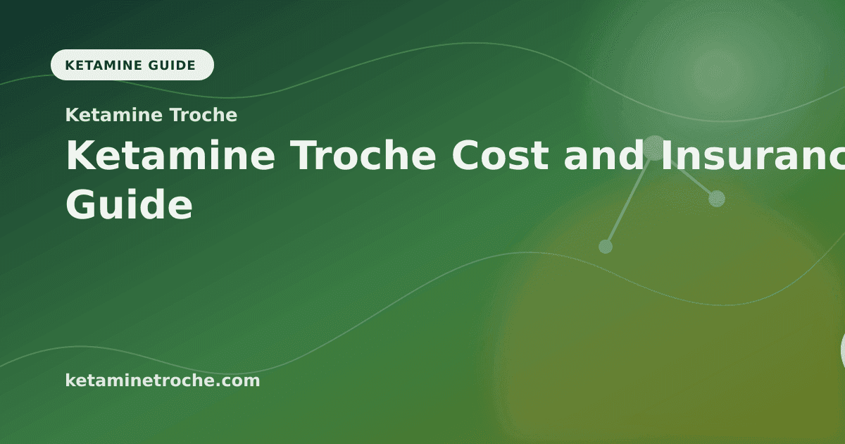 Ketamine Troche Cost and Insurance Guide article visual for Ketamine Troche