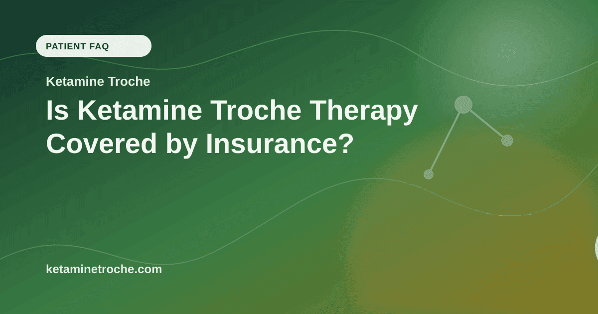 Is Ketamine Troche Therapy Covered by Insurance? article visual for Ketamine Troche