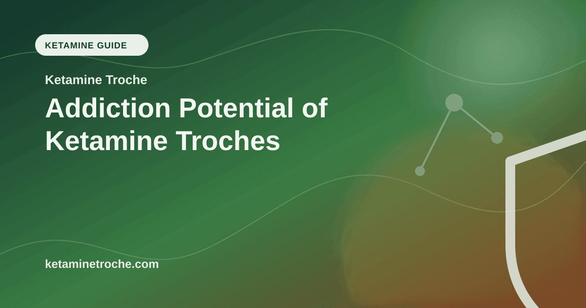 Addiction Potential of Ketamine Troches article visual for Ketamine Troche