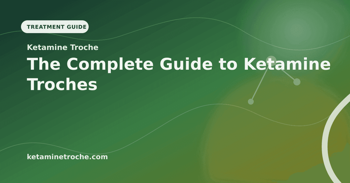 The Complete Guide to Ketamine Troches article visual for Ketamine Troche